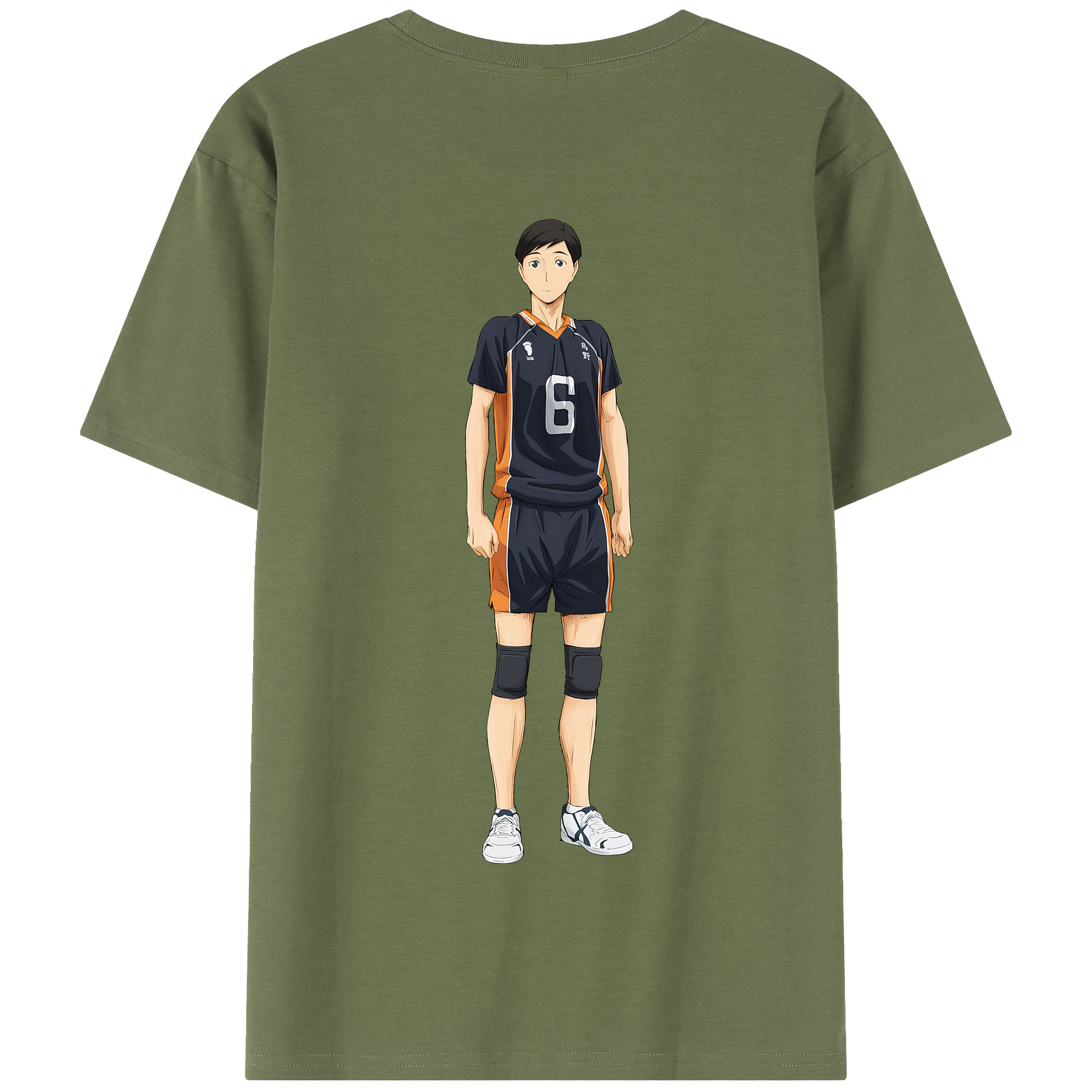 （画像用） ハイキュー!! Haikyu!! 綿100％半袖Tシャツ（背面プリント）